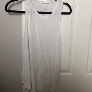American eagle white tank